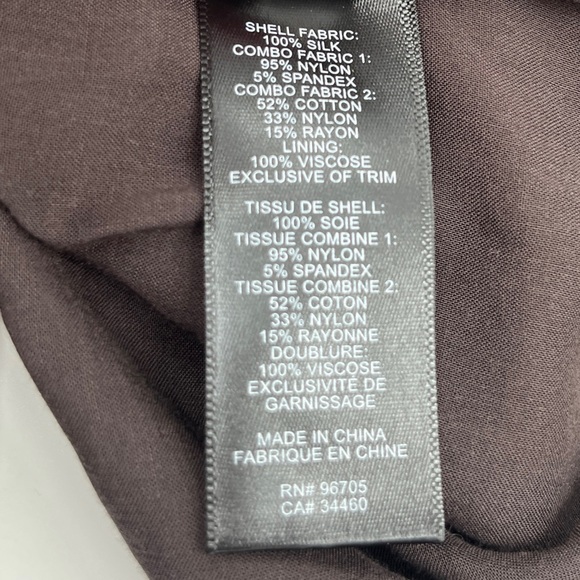 NWT - Rebecca Taylor Silk Boxy Lace Dress - Size 6 - Picture 8 of 13